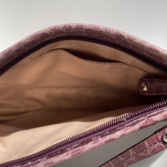 Purple Coach Wristlet/Mini Handbag - Picture 6 of 13
